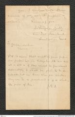 Nachlass Franz Steindachner, Brief von James Douglas Ogilby an Franz Steindachner (06.10.1885), Inv.Nr. 372.01, Seite 4